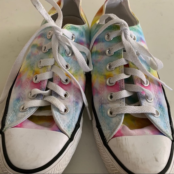 Converse all star pastel tie dye sneakers - Picture 2 of 9